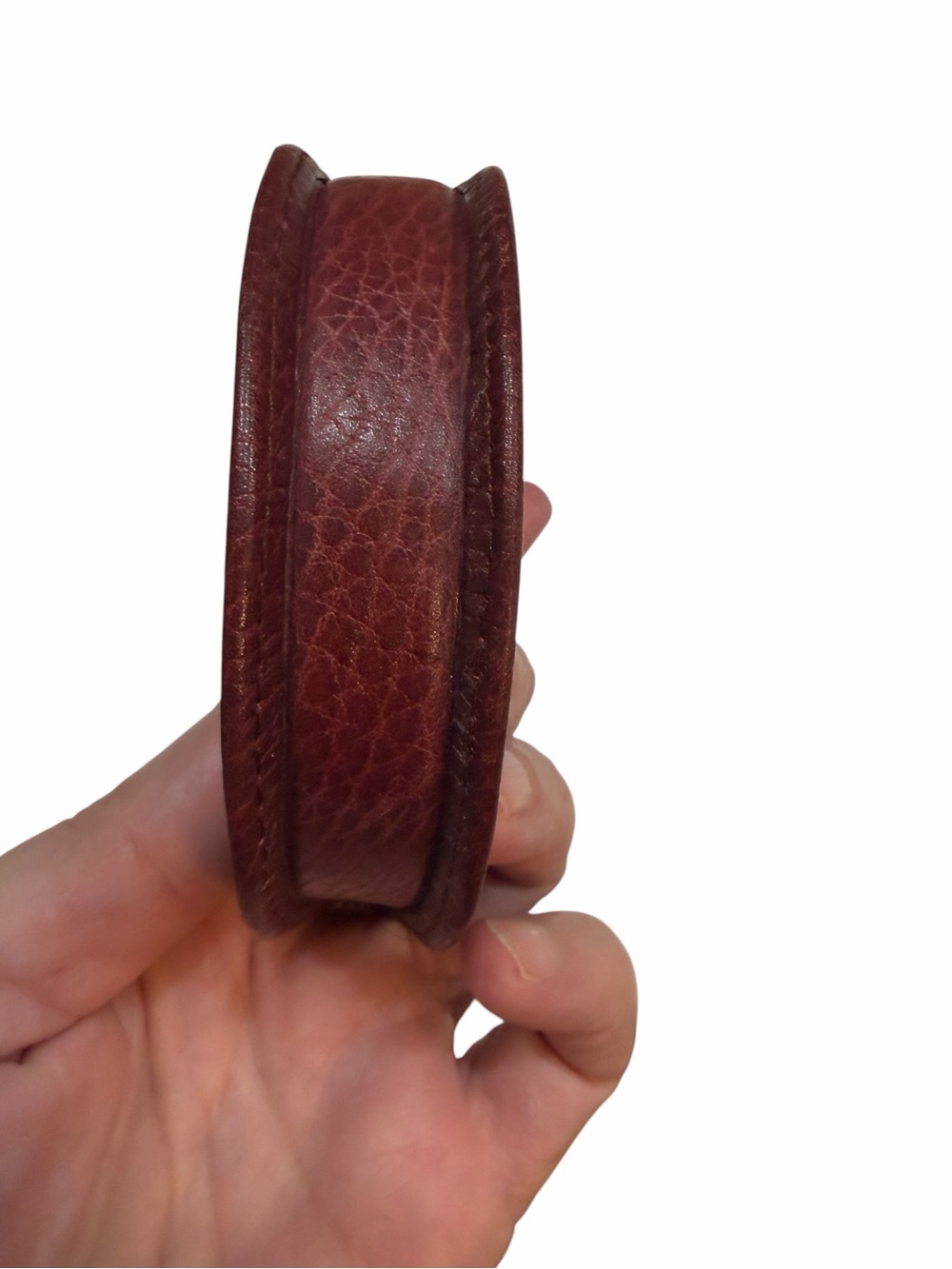 Cartier Vintage Coin Purse - Burgundy - Picture 5 of 10